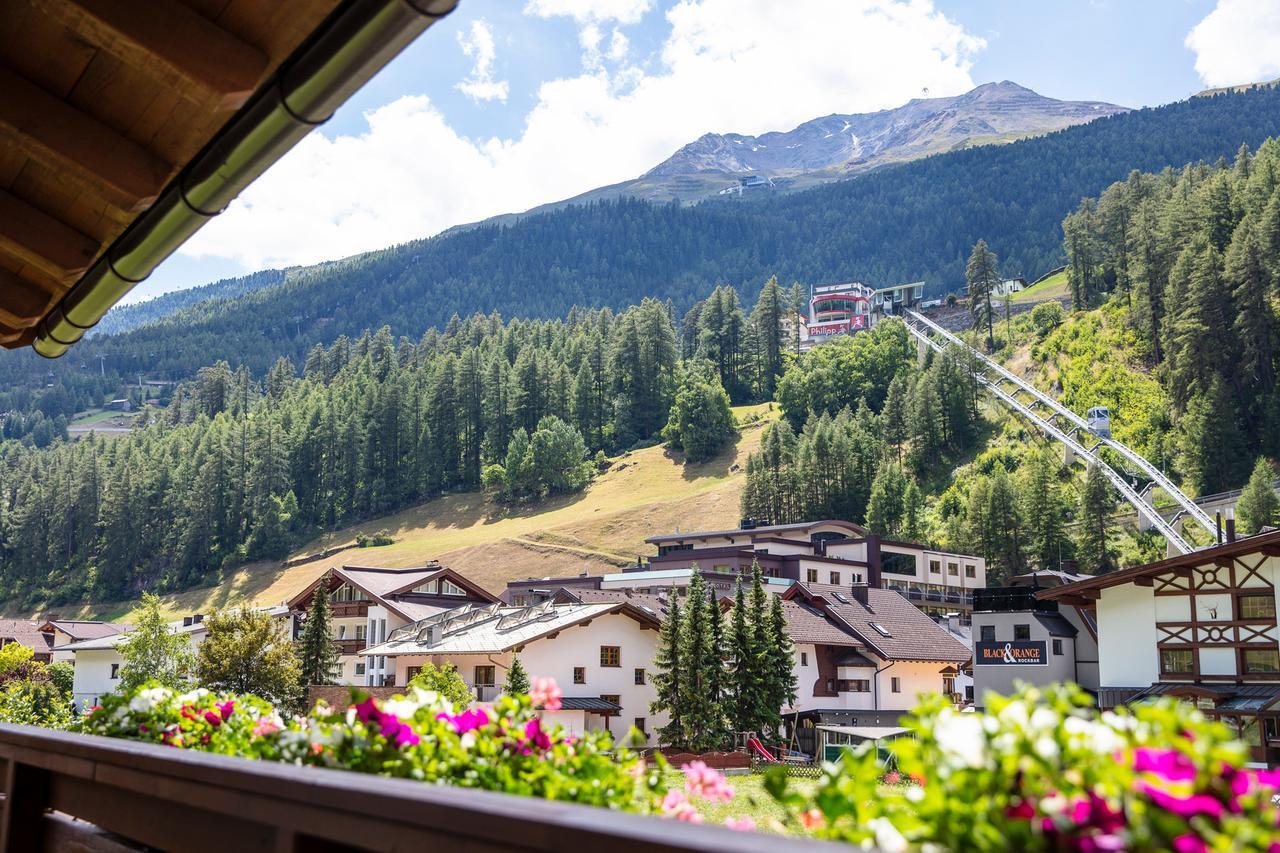 Garni Vierjahreszeiten Sölden Buitenkant foto