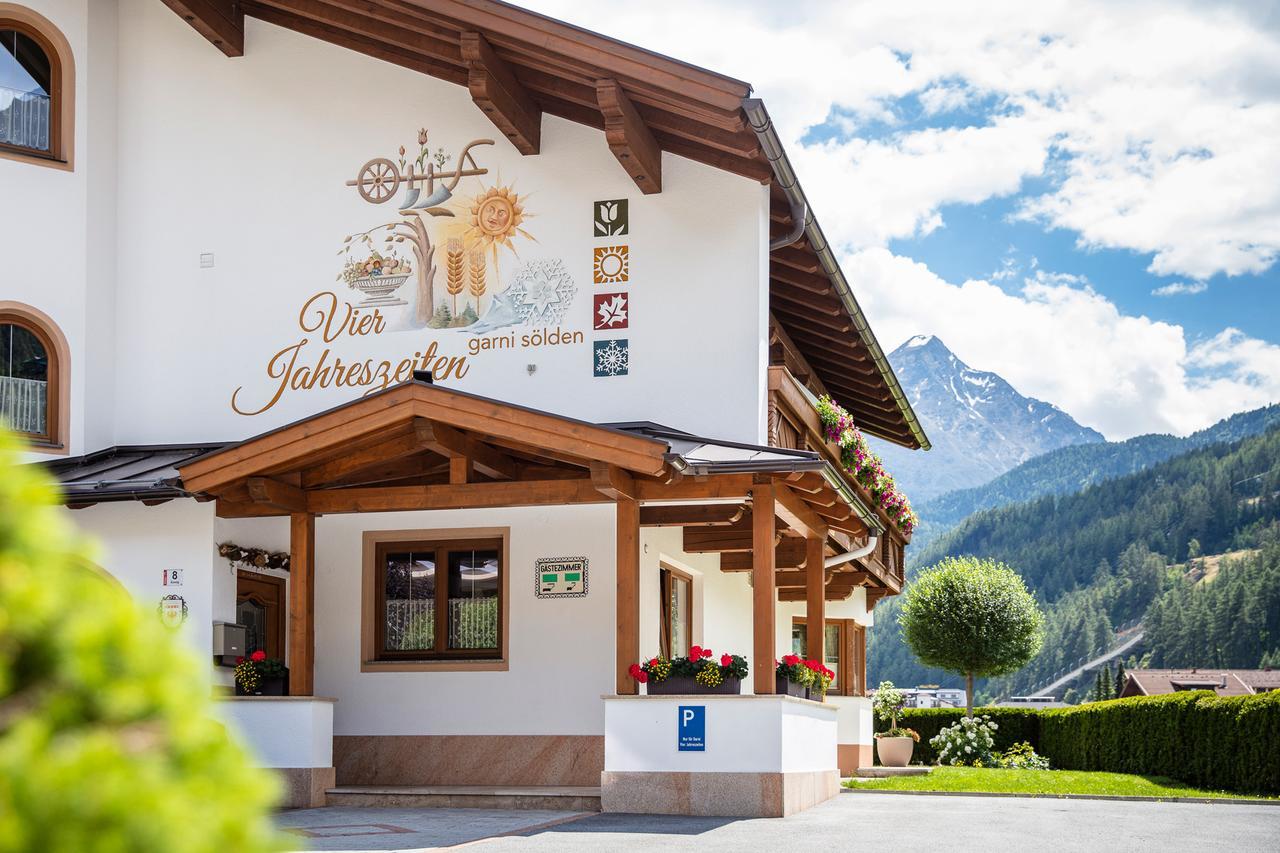 Garni Vierjahreszeiten Sölden Buitenkant foto