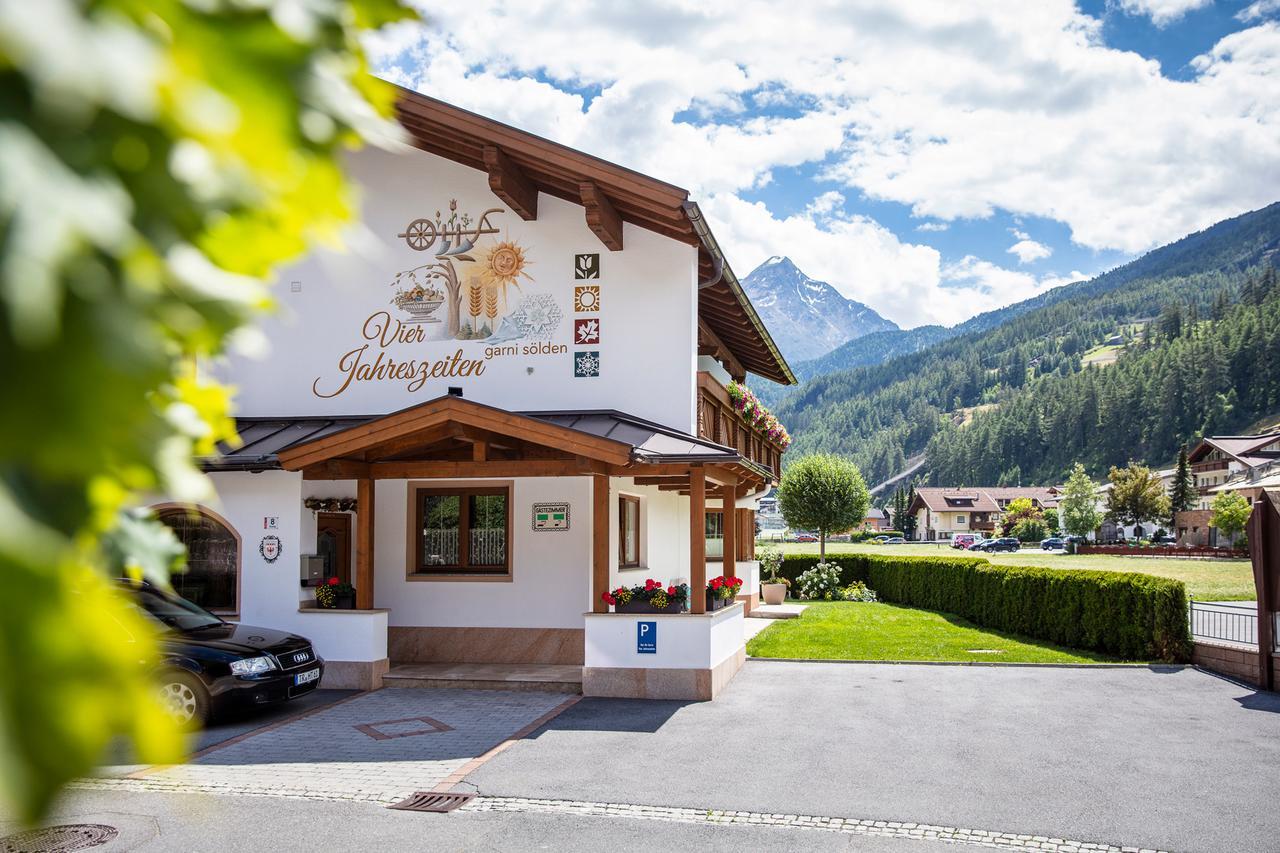 Garni Vierjahreszeiten Sölden Buitenkant foto